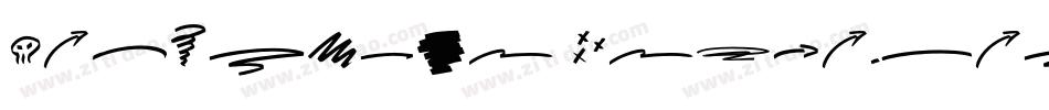Inductive Resonance字体转换